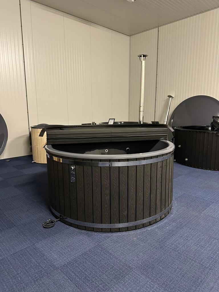 MEGA PAAS ACTIE  200 cm luxe hottub jacuzzi, Tuin en Terras, Bubbelbaden en Hottubs, Verzenden, Nieuw, Filter