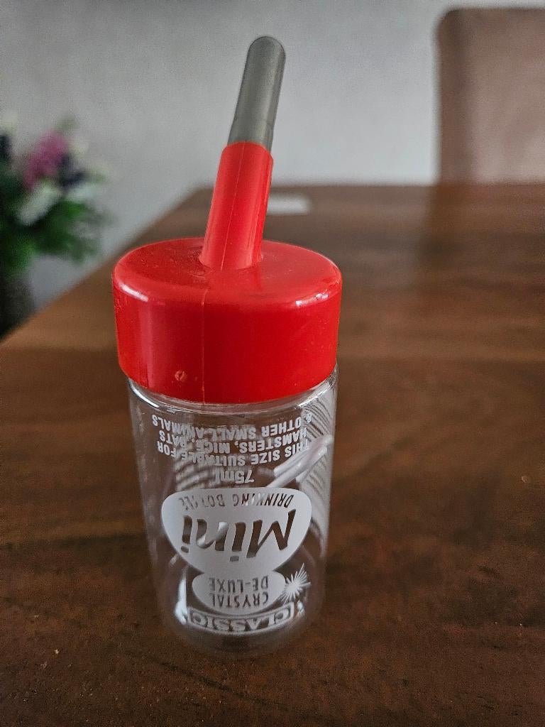 Classic mini drinkflesje 75ml, Dieren en Toebehoren, Ophalen, Nieuw, Overige typen