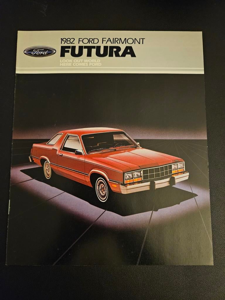 Brochure Ford Fairmont Futura 1982 USA, Ophalen of Verzenden, Zo goed als nieuw, Ford