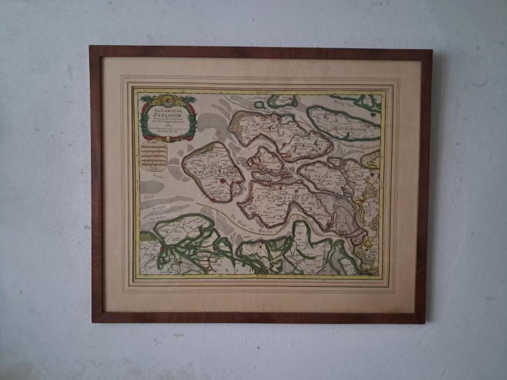 prent Zeeland, Gebruikt, Ophalen of Verzenden, Voor 1940, Prent