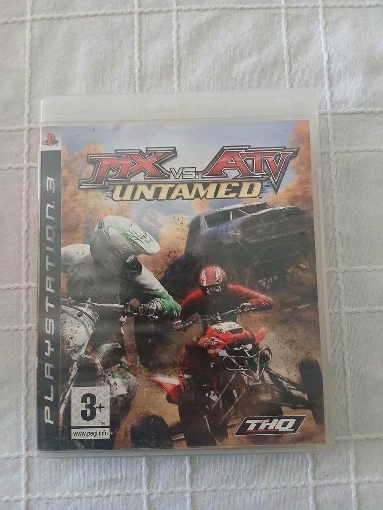 MX vs ATV Untamed - PS3 Game, Ophalen, Gebruikt, 1 speler, Racen en Vliegen