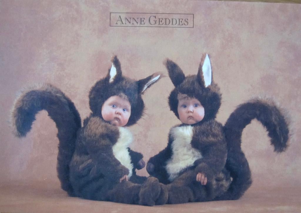 Anne Geddes nr. A 235 - Squirrels - 1999 - nieuw, Verzenden, 1980 tot heden, Ongelopen, Kinderen