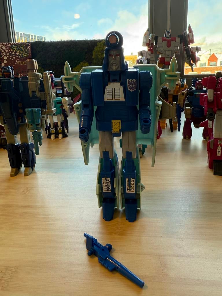 Transformers Decepticon G1 Targetmaster Scourge, Verzamelen, Transformers, G1, Ophalen of Verzenden, Gebruikt, Decepticons