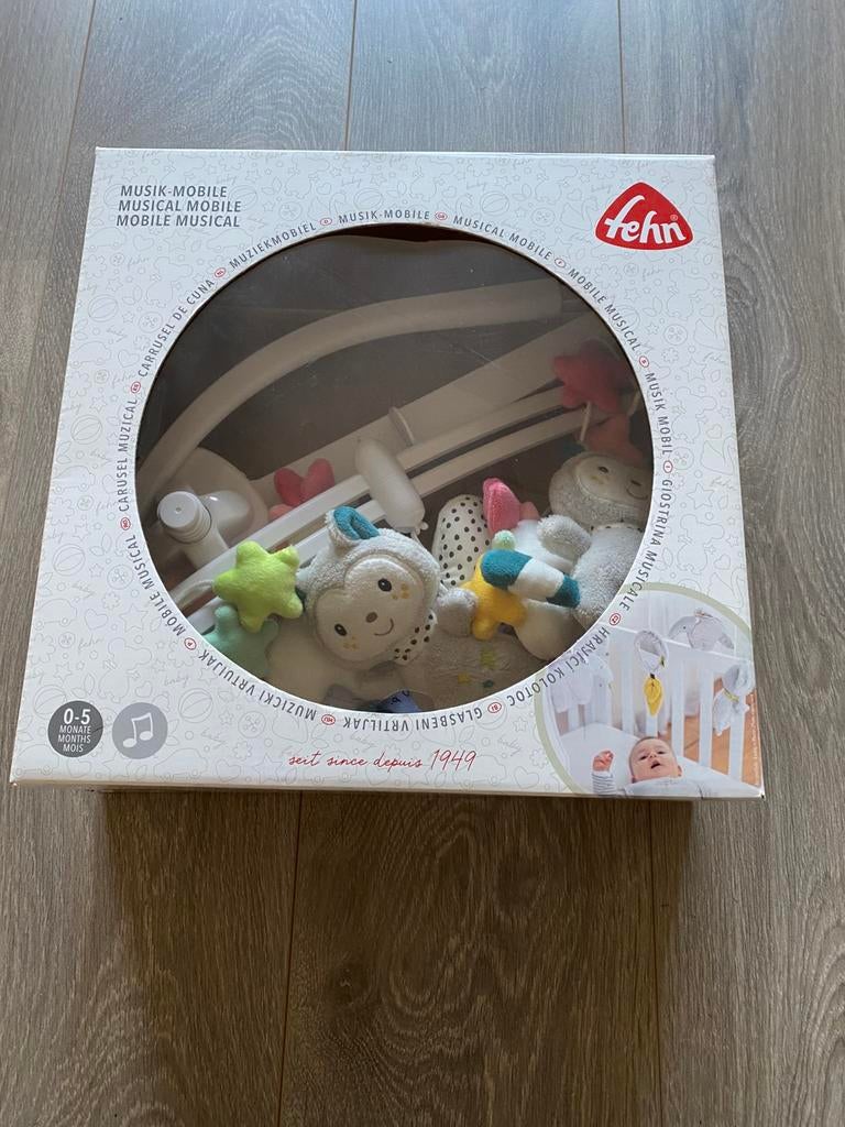 Musik-mobile nieuw in de verpakking, Ophalen, Nieuw, Ontdekken, Met geluid