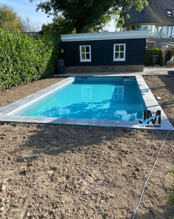 Zwembad HDPE 8,5 x 3,5 x 1,5 m HDPE Compleet ACTIE!!, Ophalen of Verzenden, Nieuw