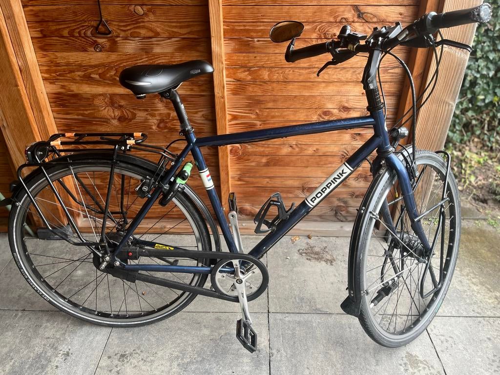 Poppink herenfiets.53-55cm, 53 tot 57 cm, Ophalen of Verzenden, Overige merken