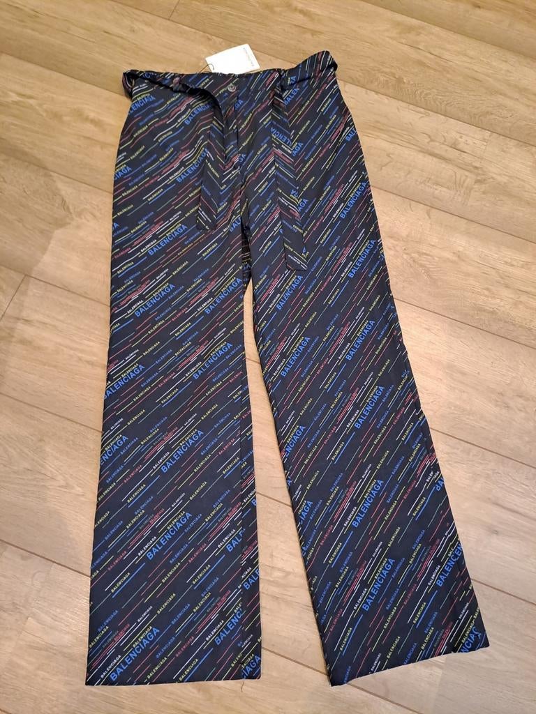 Balenciaga broek maat M, Maat 38/40 (M), Balenciaga, Zwart, Nieuw