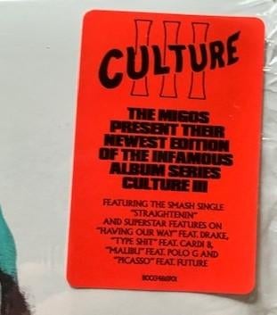 Migos – Culture III | Limited White Vinyl 2LP | lps, Ophalen of Verzenden, 2000 tot heden, Nieuw in verpakking, 12 inch