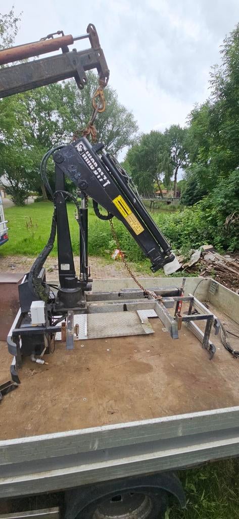 Hiab 017 autolaadkraan compleet, Ophalen, Gebruikt, Overige merken, Overige Auto-onderdelen