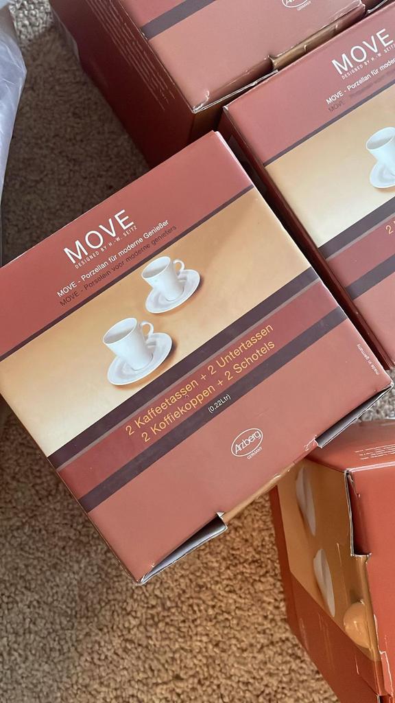 Witte kop en schotel, Ophalen, Nieuw, Overige stijlen, Kop(pen) en/of Schotel(s)