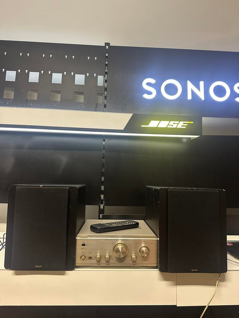 DENON UPA-F88 set 2 DENON speakers + afstandsbediening, Ophalen, DENON, Kamerlingh Onnestraat 8, Wijchen, Refurbished