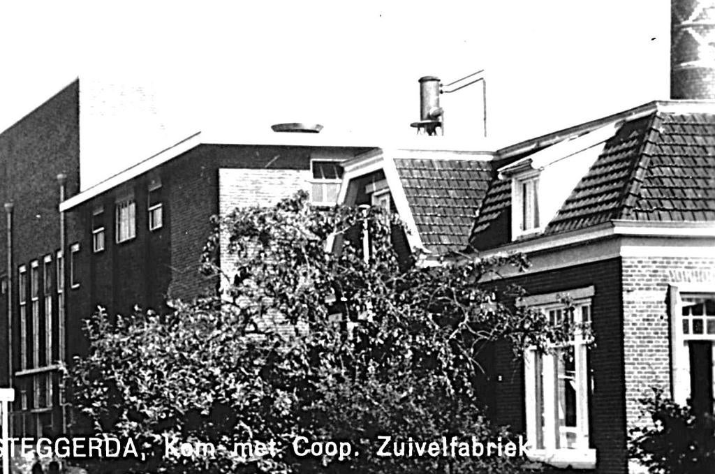 700532 Steggerda Coop Zuivelfabriek Melkfabriek onbeschreven, Verzamelen, Ophalen of Verzenden, 1960 tot 1980, Ongelopen, Friesland