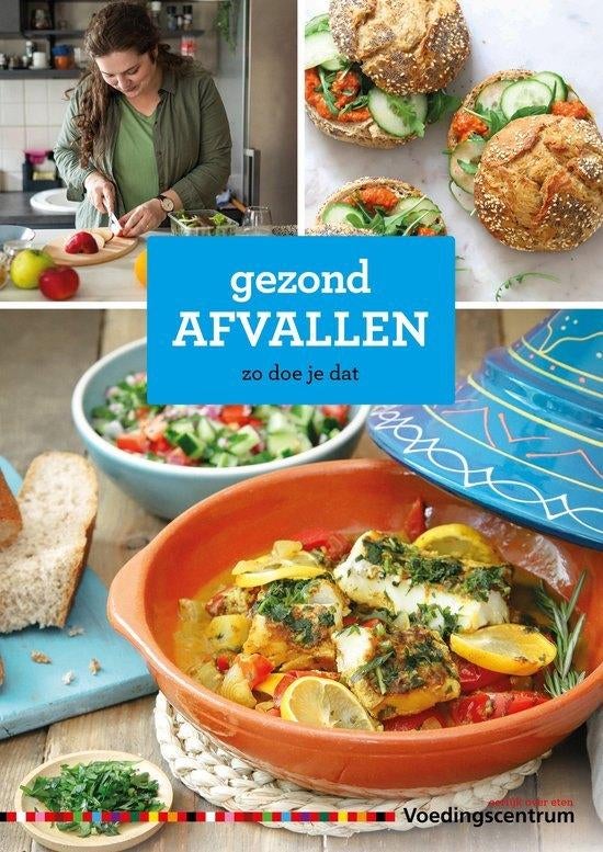 Gezond afvallen, Boeken, Dieet en Voeding, Ophalen of Verzenden, Zo goed als nieuw, Voedingscentrum