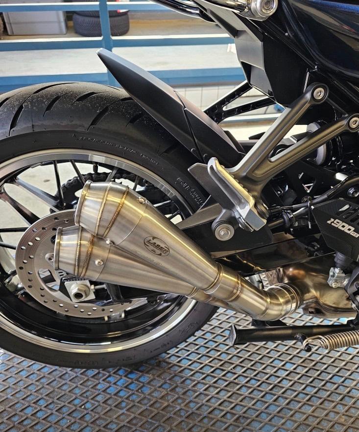 Laser uitlaat Kawasaki, Motoren, Ophalen of Verzenden, Gebruikt