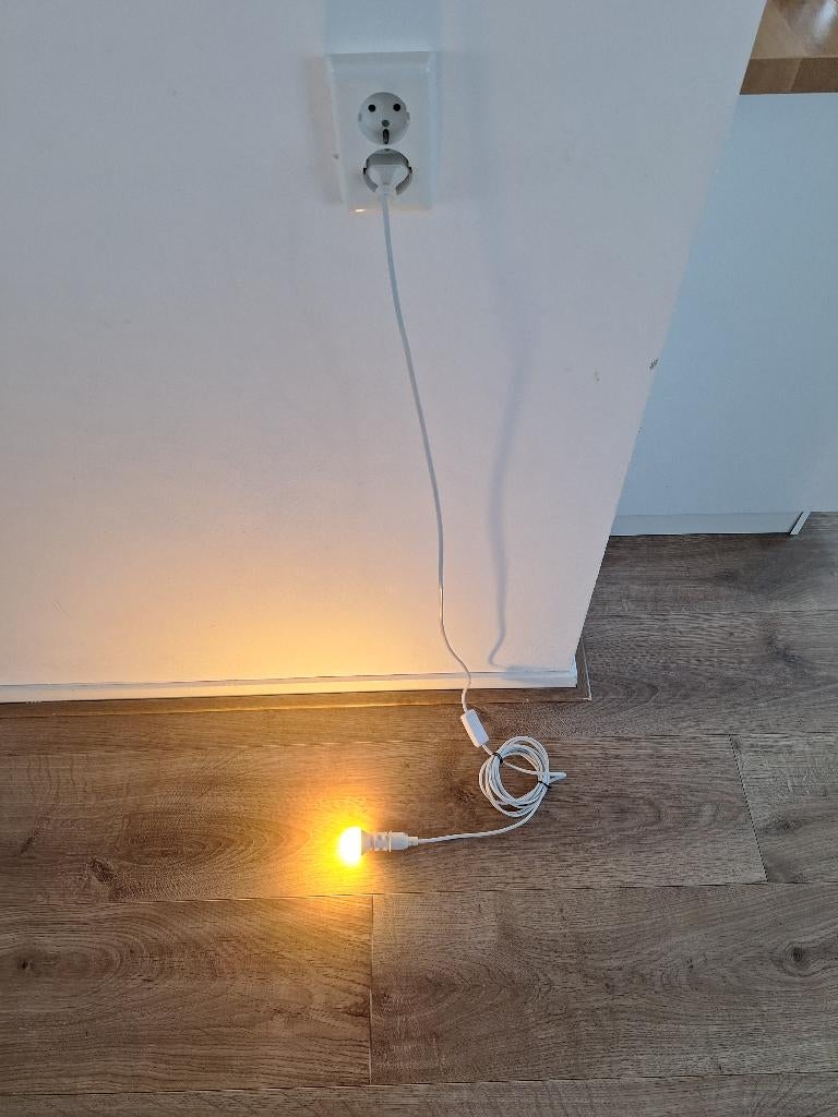 Snoerpendel,snoerlamp+2led lampen ikea, Ophalen of Verzenden, Minder dan 50 cm