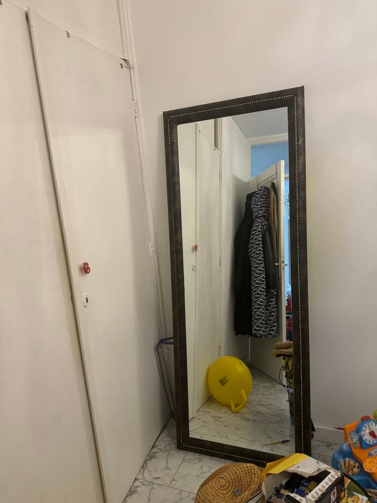 Grote rechthoekige spiegel - 69x178 cm, Gebruikt, Ophalen of Verzenden, 150 tot 200 cm, Rechthoekig