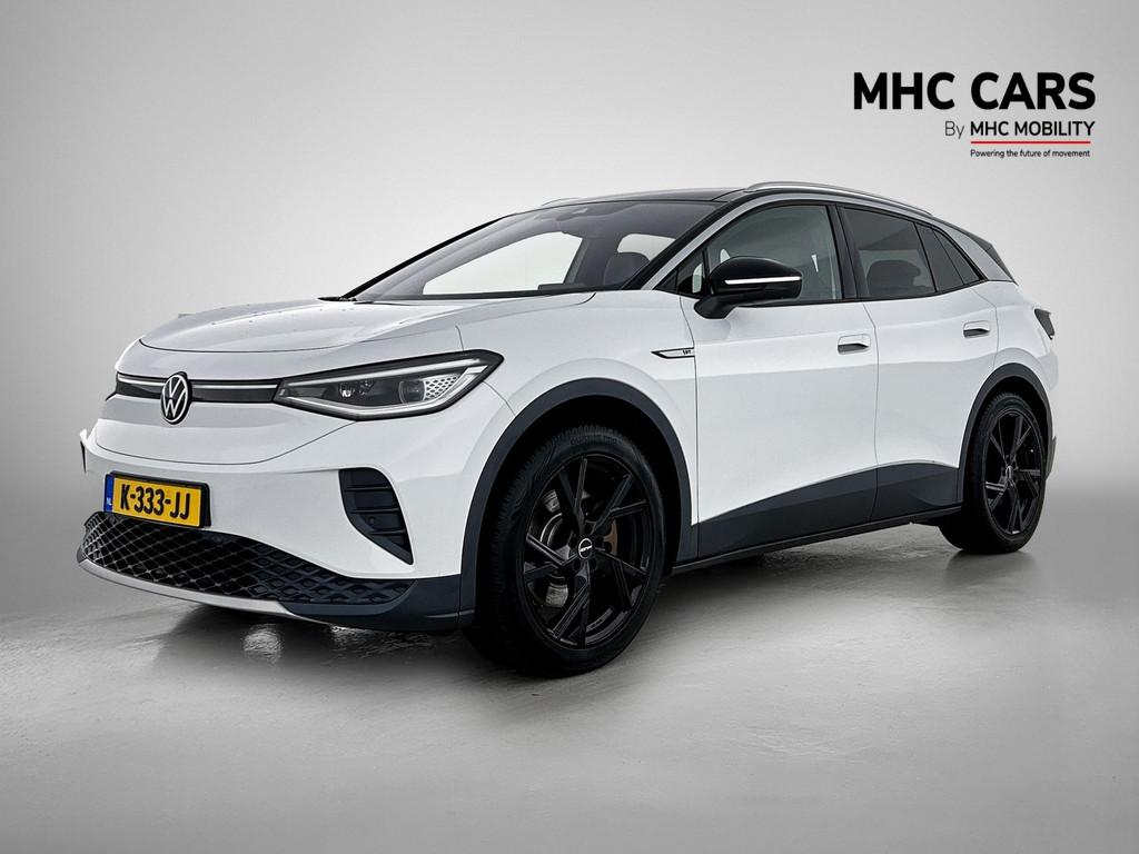 Volkswagen ID.4 First Max 77 kWh | Trekhaak | Navi | Clima |, Automaat, 7 min, Gebruikt, Zwart