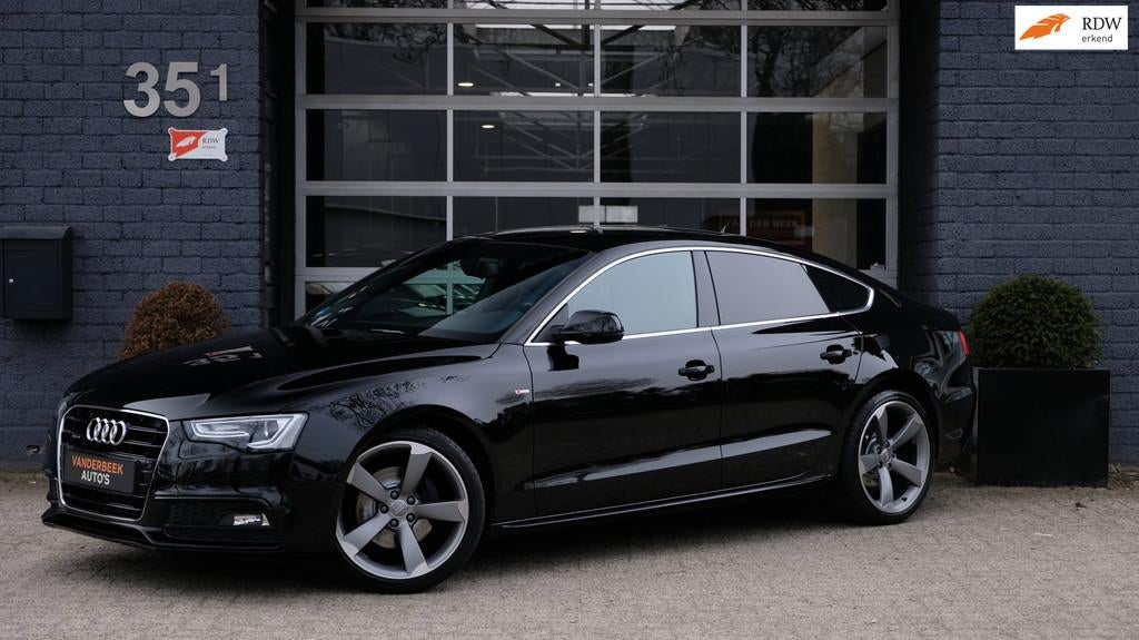 Audi A5 Sportback 2.0 TFSI quattro Pro Line S | S-Line | 20', Automaat, 15 km/l, Gebruikt, Zwart