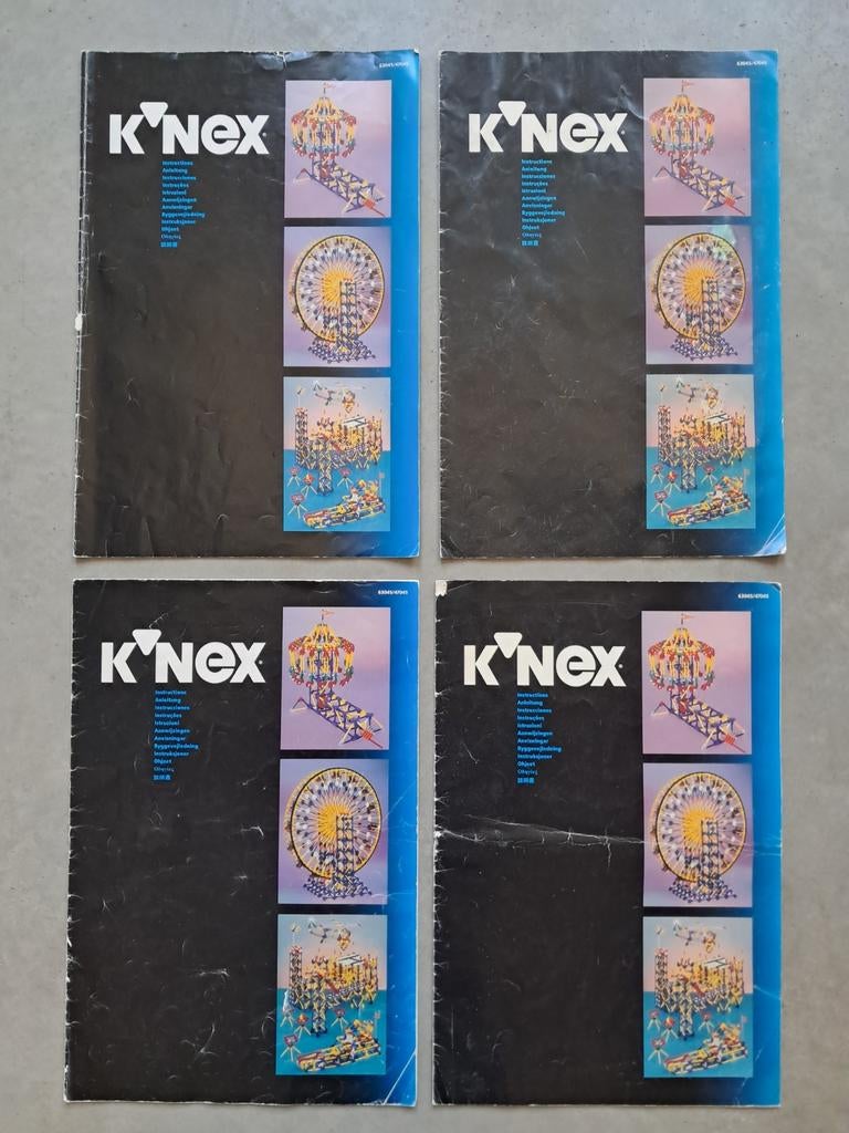 K'nex #63045 bouwbeschrijving alternatieve modellen, Ophalen of Verzenden, Gebruikt, K'nex