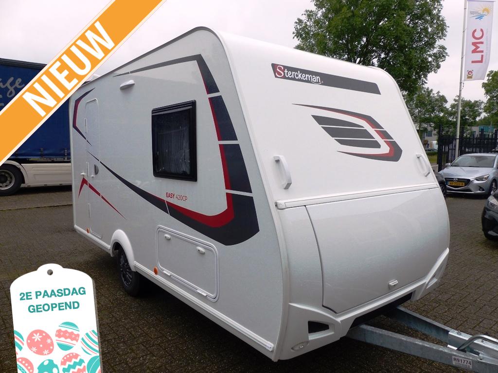 Sterckeman Easy 420 CP met dwarsbed, Caravans en Kamperen, Caravans, Sterckeman, Treinzit, 750 - 1000 kg, 4 tot 5 meter