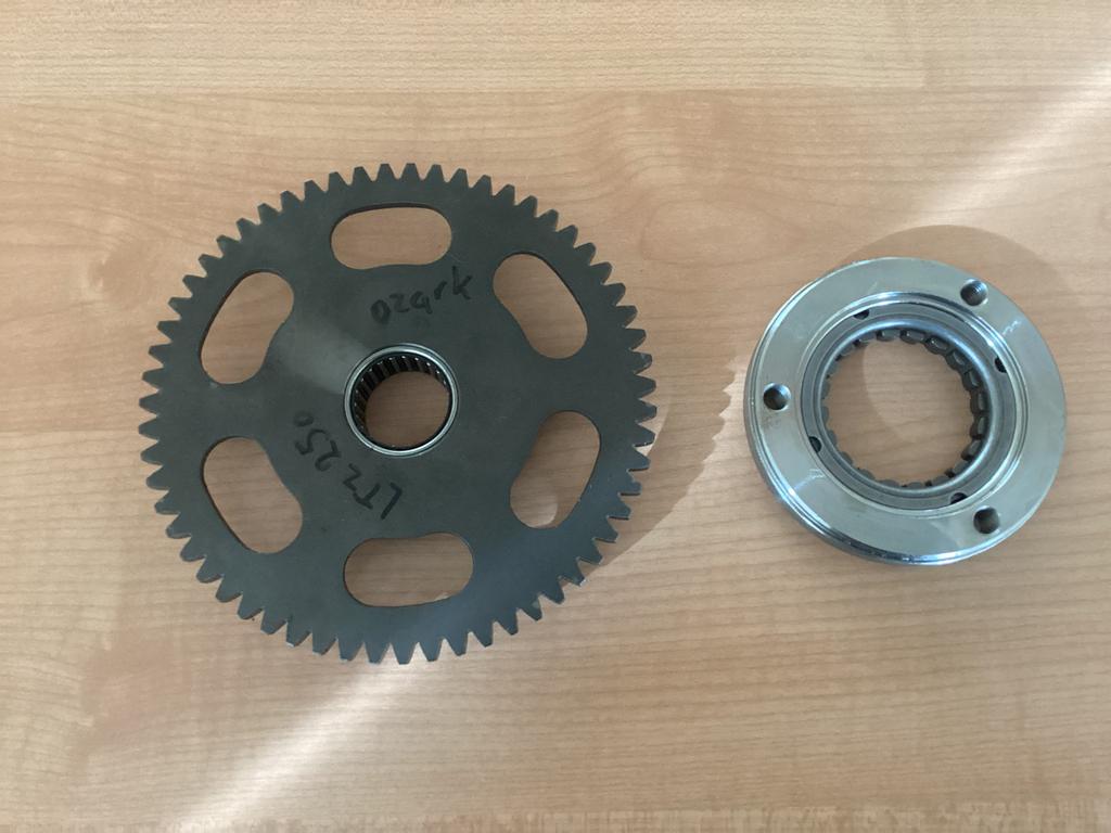 Suzuki startkoppeling onewayclutch ltz250 z250 ozark, Ophalen of Verzenden, Nieuw, Suzuki