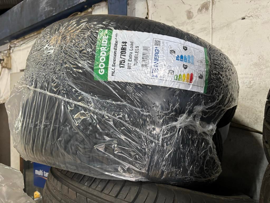 4st100€Goodride All Season Elite Z-401 Banden 175/70R14 88T, 14 inch, 175 mm, Nieuw, Ophalen of Verzenden