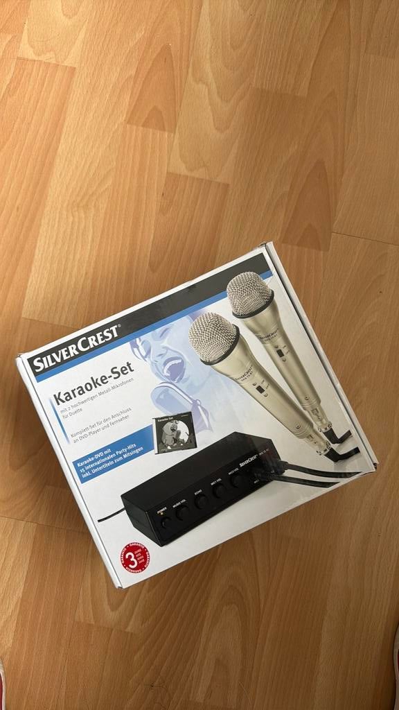 Karaoke-Set Silvercrest, Ophalen of Verzenden, Zo goed als nieuw, Vergrootglas of Loep