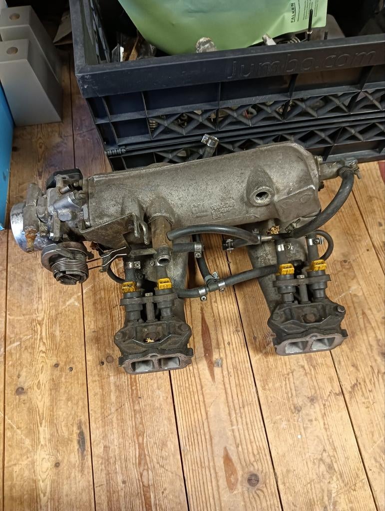 Opel 2.0 Inlaatspruitstuk met injectoren en gasklep, Ophalen of Verzenden