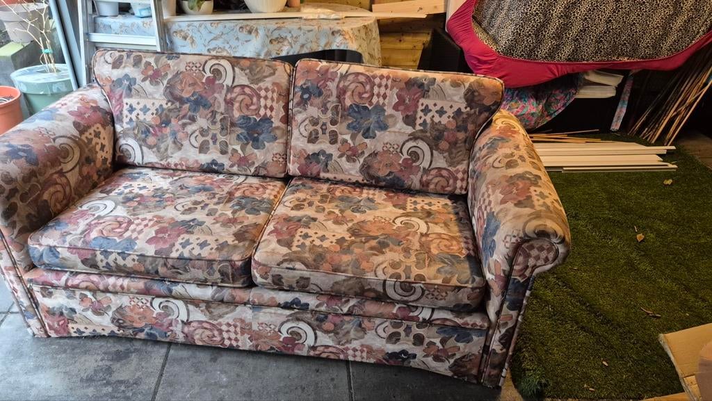 Gratis bankstel, Ophalen, Gebruikt, 75 tot 100 cm