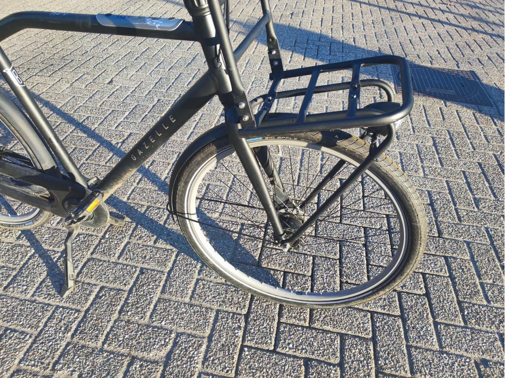 Gazelle  Duty 7 speed net en goed 2 maal. mat zwart en grijs, Niet ingevuld, Zo goed als nieuw, 57 tot 61 cm, Niet ingevuld