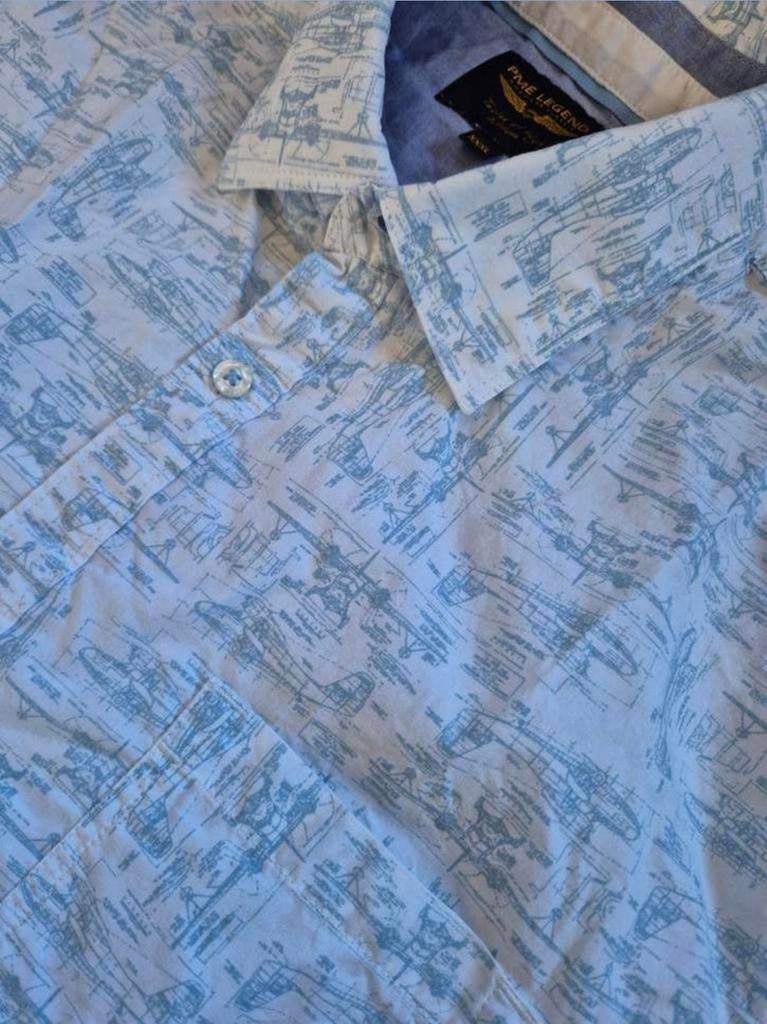 Pme Legend Pall Mall blouse overhemd prints Maat XXXL, Kleding | Heren, Grote Maten, Overhemd, ., Wit, Ophalen of Verzenden