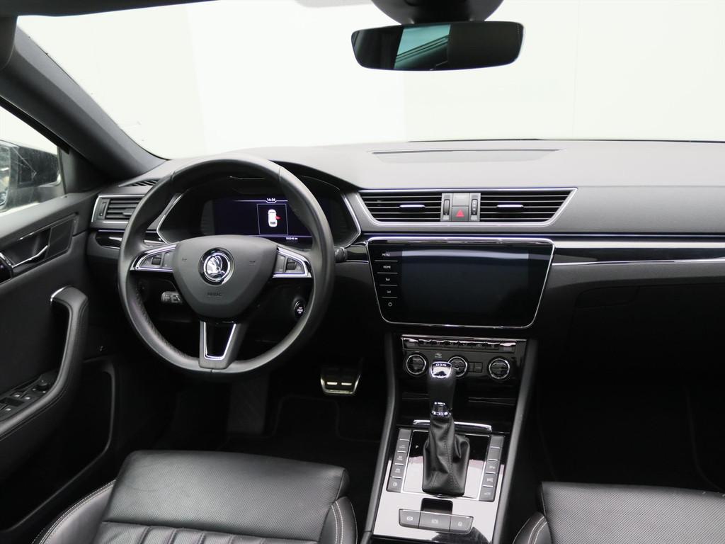 Skoda Superb Combi 1.4 TSI iV 218PK DSG6 L&K [ PANO+ACC+CAME, Auto's, Automaat, Gebruikt, Zwart, 4 cilinders