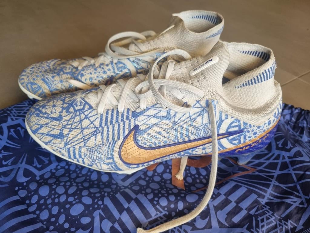 CR7 Voetbalschoenen Maat 37.5 - Blauw/Wit, Ophalen of Verzenden