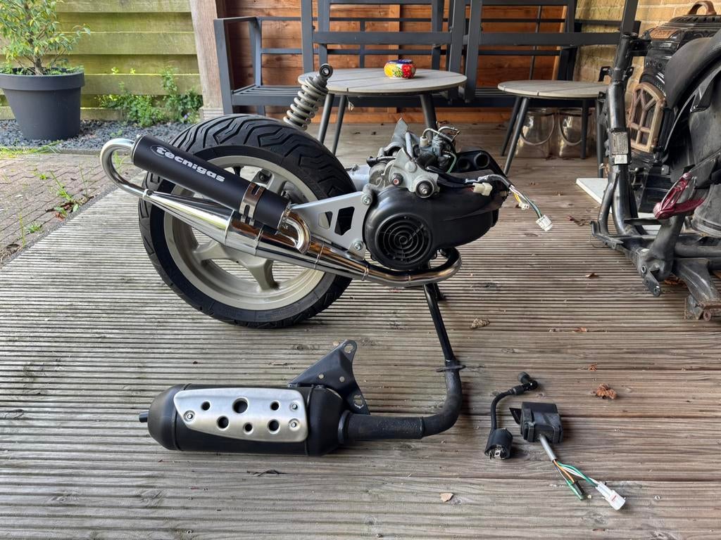 Yamaha aerox 100cc blok compleet, Ophalen, Gebruikt, Blok, Yamaha