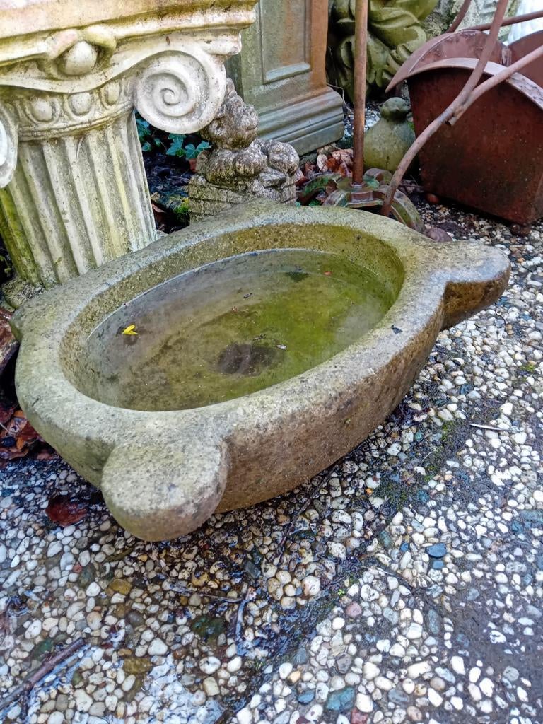 Stenen waterbak/wasbak/bloembak Ook "De Evenaar" Eemnes, Tuin en Terras, Ophalen, Waterornament