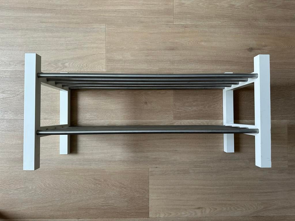 Schoenenrek met twee lagen, Huis en Inrichting, Ophalen, Gebruikt