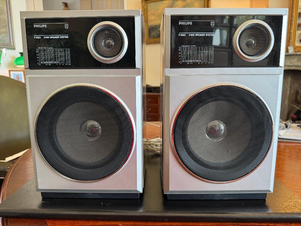 Philips Luidsprekers Set, Philips, Gebruikt, Ophalen of Verzenden, Minder dan 60 watt