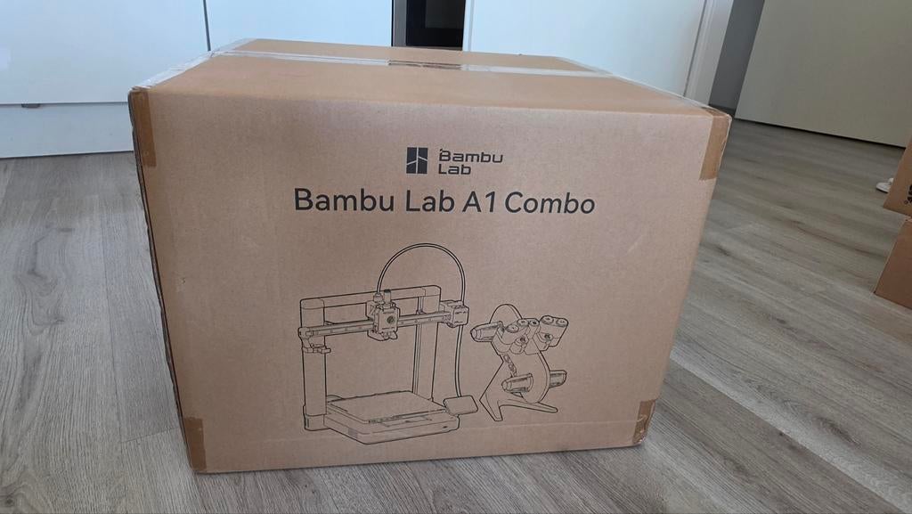 Bambu Lab A1 Combo 3D Printer - Nieuw in doos, Computers en Software, 3D Printers, Nieuw, Ophalen of Verzenden, Ingebouwde Wi-Fi