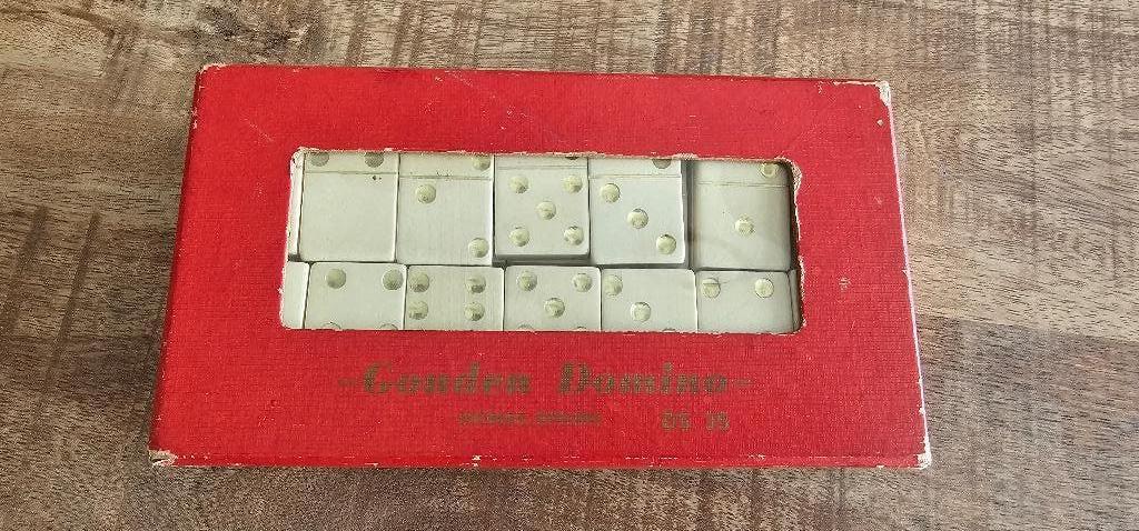 domino set goud, Ophalen of Verzenden