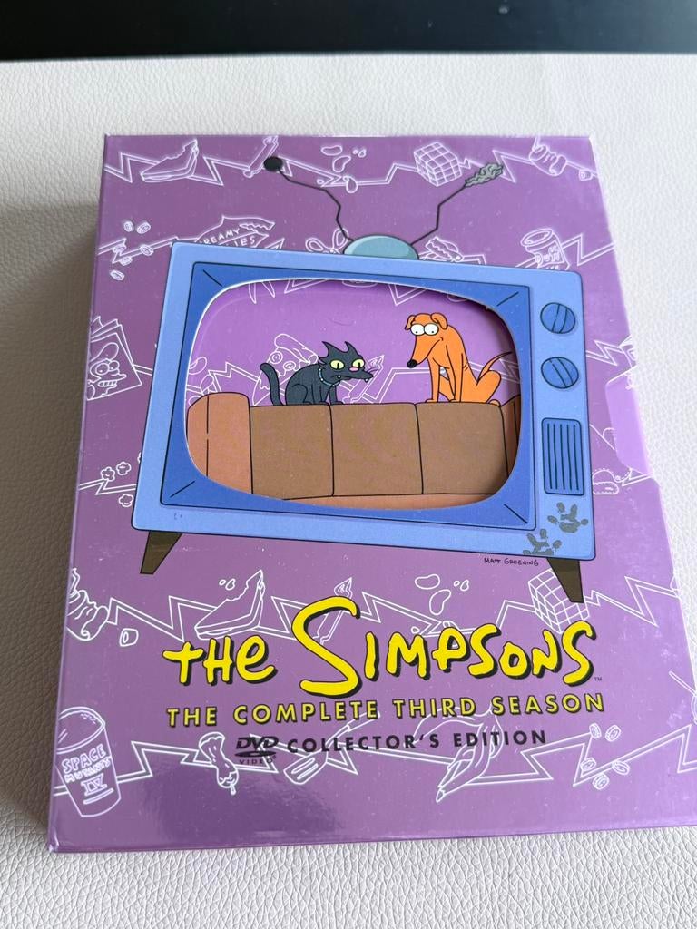 The Simpsons DVD Box  - complete 3e seizoen, Cd's en Dvd's, Alle leeftijden, Ophalen of Verzenden, Zo goed als nieuw, Amerikaans