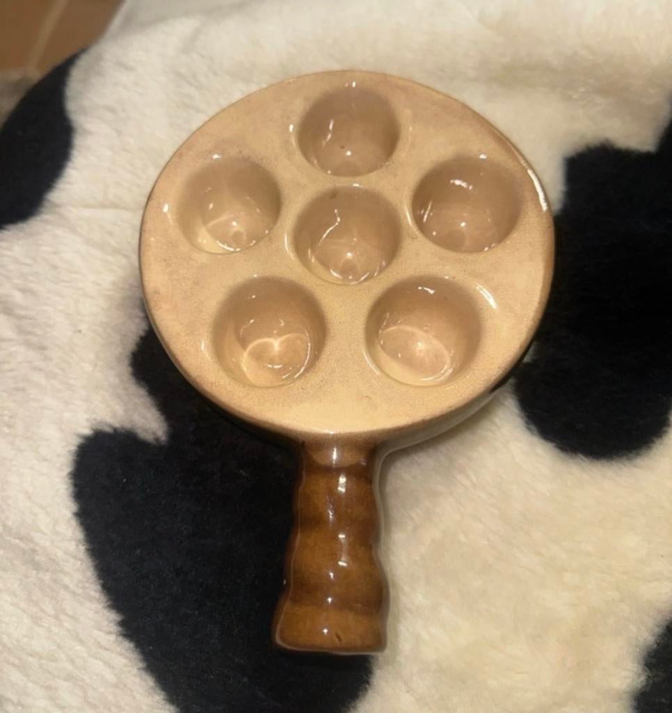 Escargot schaal La Bourguignonne, Ophalen of Verzenden, Steen/keramiek, Overige typen, Gebruikt