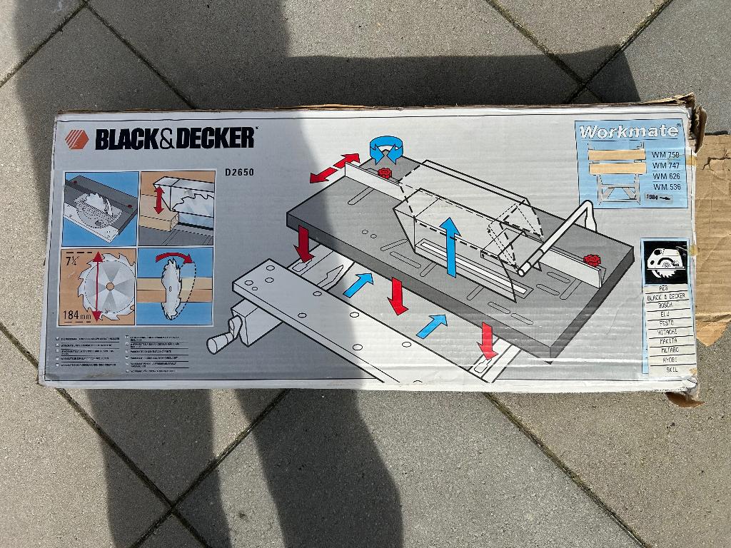 Zaagtafel voor de workmate, Doe-het-zelf en Verbouw, Werkbanken, Ophalen, Zo goed als nieuw