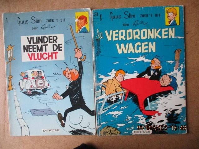 adv5714 guus slim, Boeken, Stripboeken, Eén stripboek, Ophalen, Gelezen