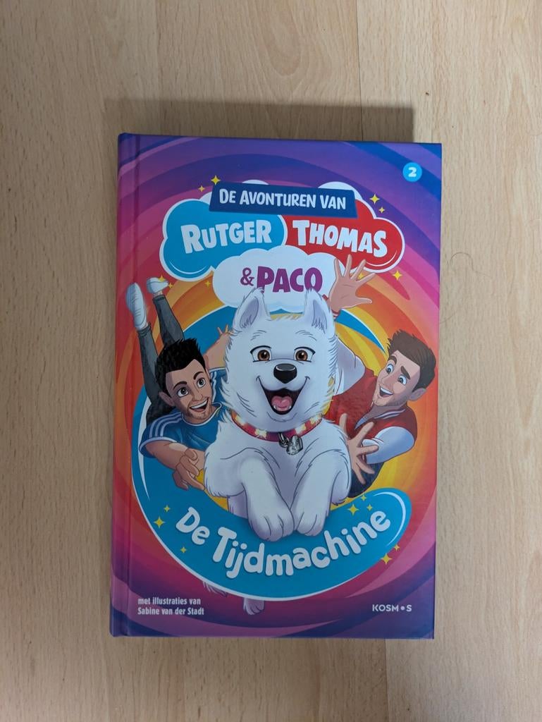 Rutger, Thomas & Paco: De Tijdmachine, Ophalen of Verzenden, Zo goed als nieuw, Fictie algemeen