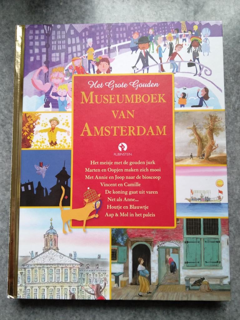 Het Grote Gouden Museumboek van Amsterdam, Ophalen of Verzenden