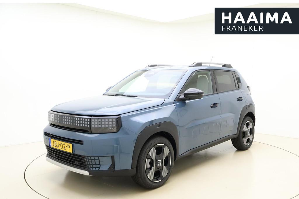 Fiat Grande Panda 1.2 Hybrid La Prima | Navigatie | Climate, Stof, Blauw, Origineel Nederlands, Bedrijf