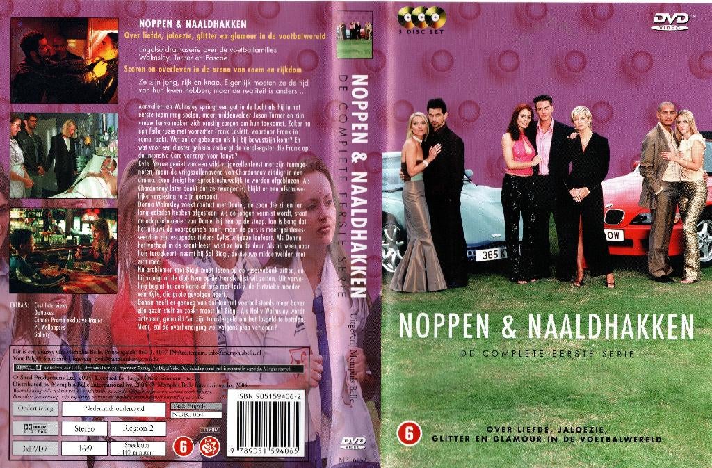 Noppen & Naaldhakken, seizoen 1, Boxset, Ophalen of Verzenden, Zo goed als nieuw, Komedie