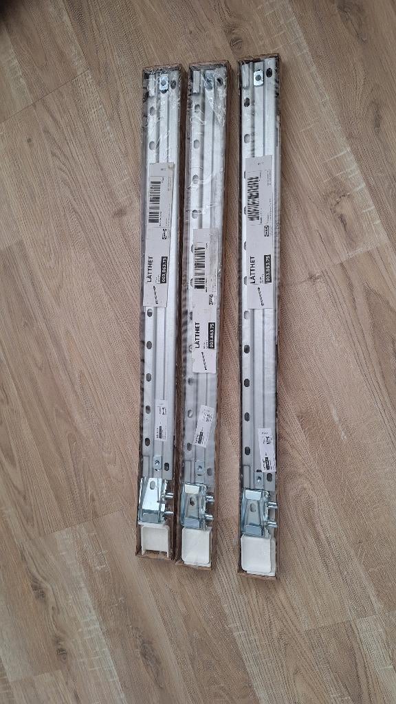 Ikea LÄTTHET Ophangrail (60cm) voor PLATSA - 3 stuks, Ophalen of Verzenden, Nieuw, 250 mm of meer, Overige typen