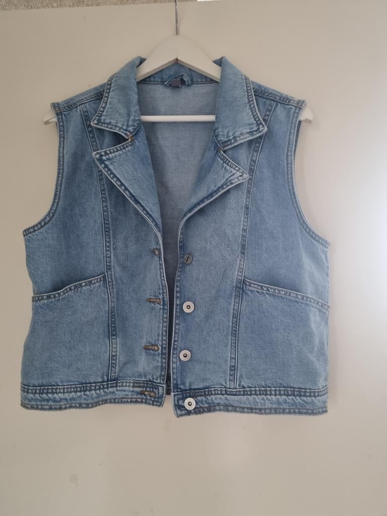 Dames spijker gilet, Ophalen, Zo goed als nieuw, Maat 38/40 (M), Blauw