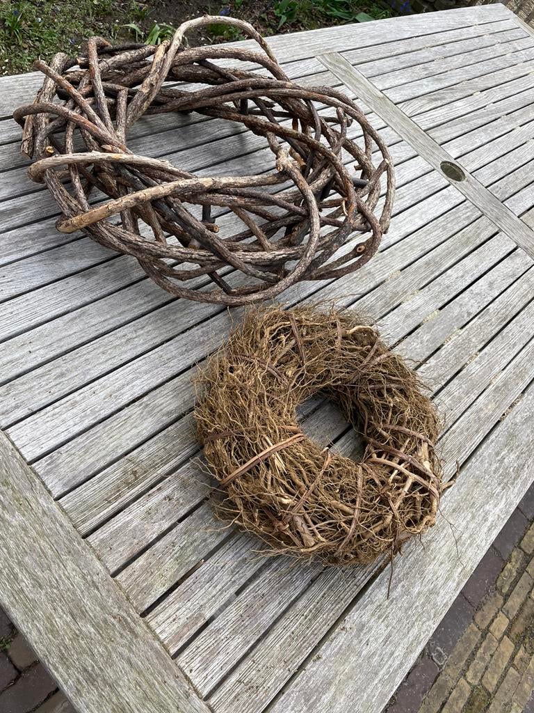 Brocante kransen, Ophalen of Verzenden, Gebruikt